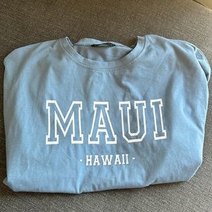 Maui T Shirt Blue